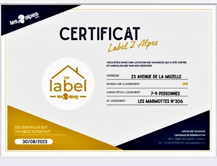 Label Or Appartement Spacieux Proximite Pistes Ле дез Альп Экстерьер фото
